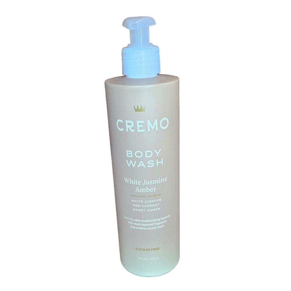 Cremo Skin Moisturizing White Jasmine Amber Body Wash 16oz Trendy TikTok Viral